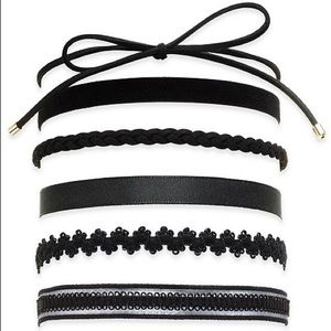 [3 for $15!] I.N.C. Black Choker Set